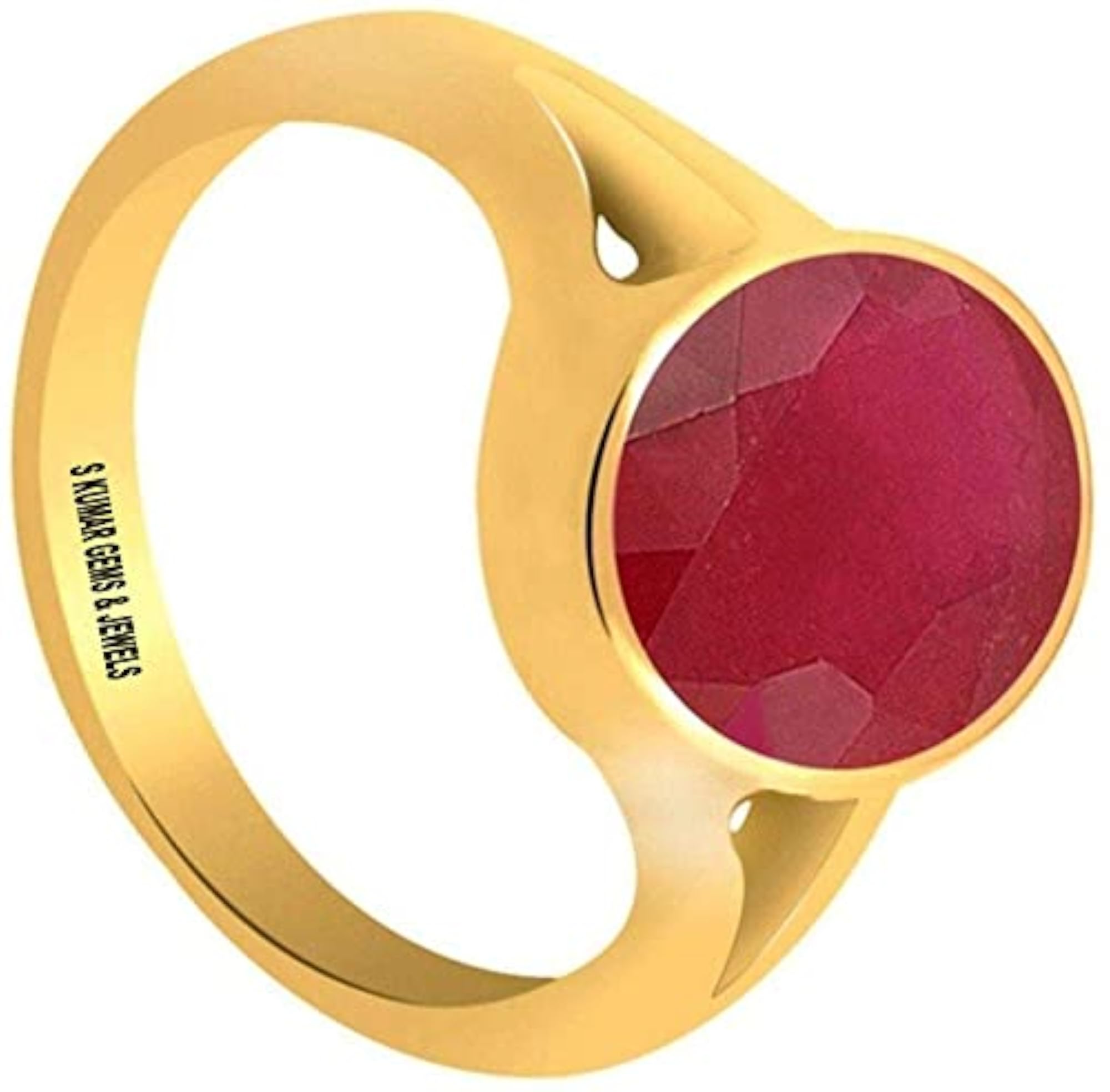 Certified Natural Ruby Silver Ring, 11.25 Ratti for Astrological Purpose
