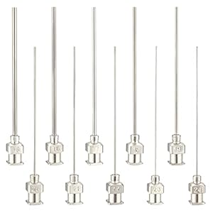 BENECREAT 20PCS Stumpfe Spritzennadeln mit Luer Lock