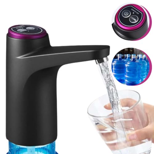 Bomba Galão De Água Recarregável Dispenser Bivolt Usb