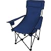 normani Very stable folding chair, camping chair, fishing chair with drink holder, removable padding, carry bag, up to 150 kg