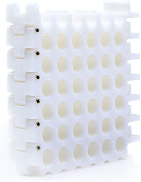 10GTEK Cable Organizing and Bundler Tool，36-Hole Cable Dresser for Data Center, Server Rooms and Machine Room Wire Management and Organizer, Perfect for Cable Management(CAT5, CAT6)