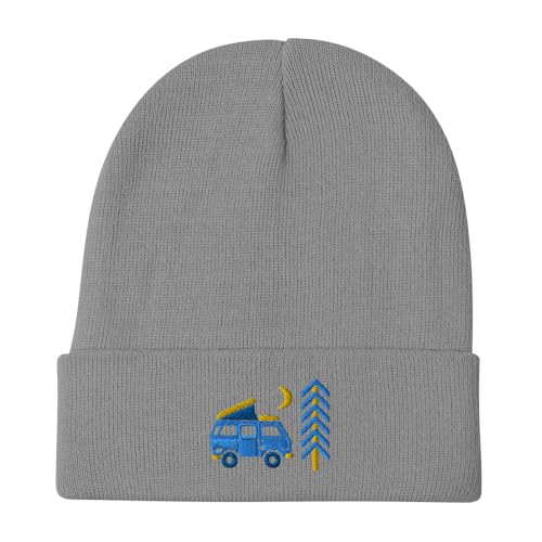 GoWesty Van & Moon Vanagon Inspired Beanie Gray