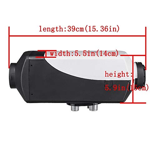 Diesel Heater,12V 5KW Diesel Air Heater with LCD Monitor,Remote Control,10L Tank & Silencer,Diesel Heater for Trucks,Boat,Touring Car,Bus - Thumbnail 7