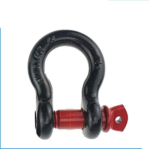 ZerHoc Tow Hook,Car Towing Eye Ring Shackle 2-Ton 3.25-Ton 4.75-Ton Tow Hook Universally(Medium)