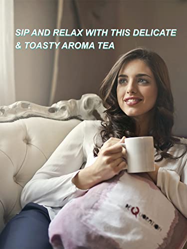 Image of TeeLux Roasted Dandelion Root Tea Bags, Premium Natural Dandelion Root Herbal Tea, Caffeine Free, 50 Tea Bags