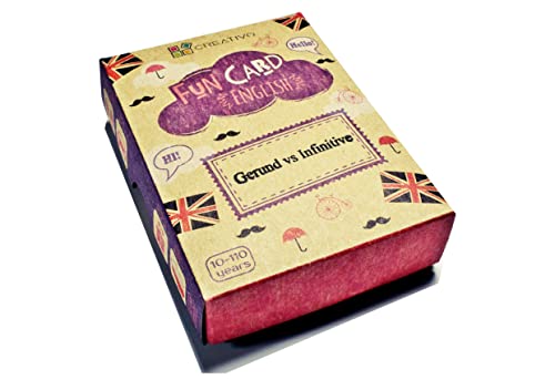 FUN CARD ENGLISH: 50 carte educative e un gioco emozionante, tutto in uno. La serie Fun Card English è composta da più di 50 titoli. Impara grammaticamente e nuovo vocabolario mentre ti diverti.