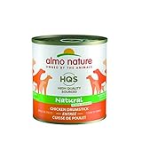 almo nature HQS Natural Chicken Drumstick, Additive Free, Gluten Free, Adult Dog Canned Wet Food,...