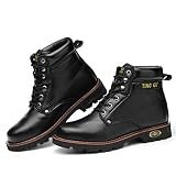 Webrosistol Chaussures de Sécurité Homme à Embout Protecteur en Acier Chaussure de Travail en Cuir Boots Securite
