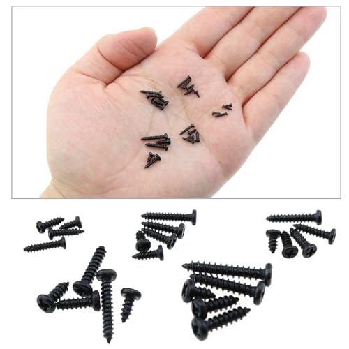 Juego de tornillos autorroscantes miniatura LUORNG 1430 piezas miniatura 4