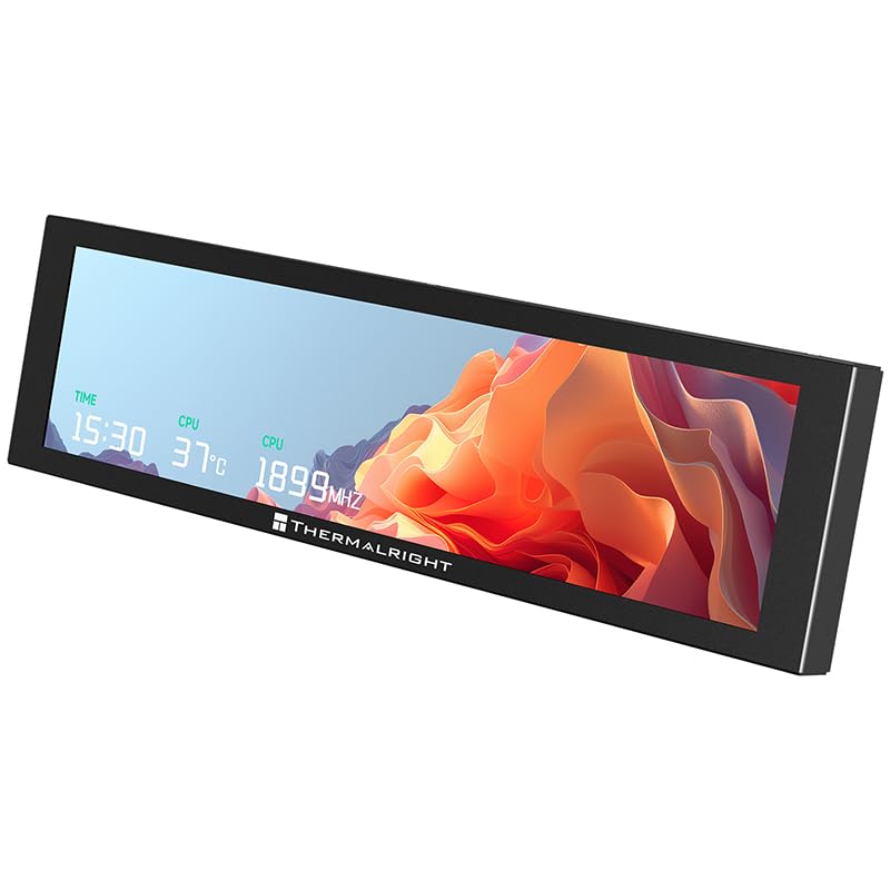 TR - Trofeo Vision 360 ARGB Black CPU Aio Cooler, CPU waterkoelsysteem, 6,86 inch IPS lang