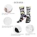 DRTGEDS Bald Eagle Flag Fashion Leisure Sports Socks Are Unisex To Keep Feet Dry Suitable Various Outdoor Sports