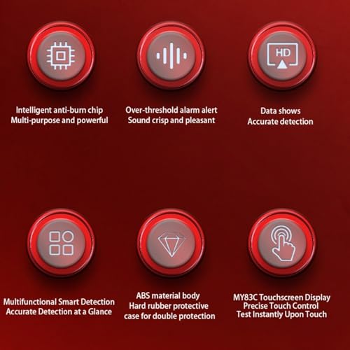 Multimètre numérique intelligent tactile 6000 counts avec NCV et charge USB-C - 6