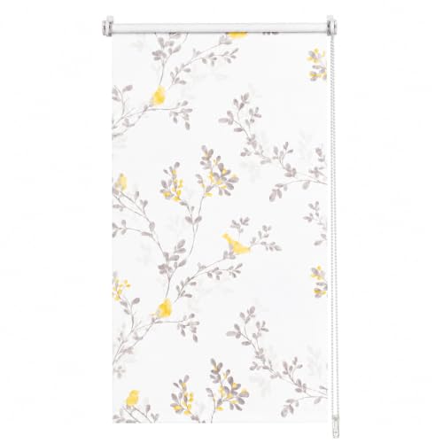 Sekey Verdunkelungsrollo ohne Bohren Verdunkelnd Seitenzugrollo 105x130cm – Ansicht 1