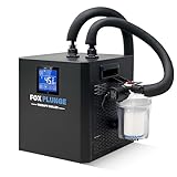 Fox Plunge 1/3 HP Ice Bath Water Chiller for Cold Plunge Tubs, Portable Cooling System with External Filter & Pump, Insulated Hoses & Remote Control, Cold Plunge Chiller for Therapy Recovery Use,110V