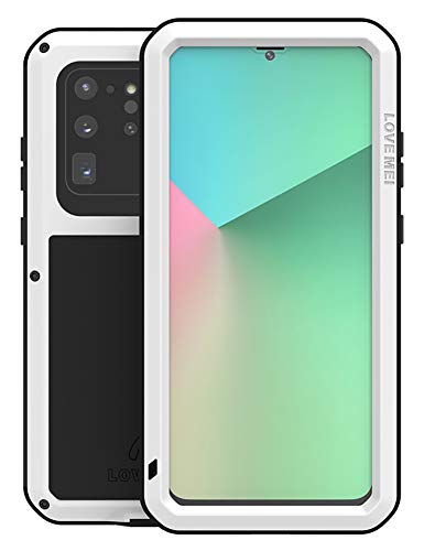 Housse Samsung S20 Ultra Love Mei blanche idéale pour le sport et les chantiers