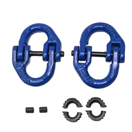 Maillon de connexion Hammerlock G80 pour sécuriser vos levages de 5 443 kg en acier allié bleu