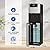 VECYS Bottom Loading 3 5 Gallon Water Dispenser with a Water Pitcher, Hot Cold Room Temper Water Cooler with Child Safety Lock Function