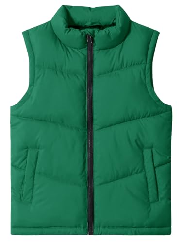 Image of Meikulo Boys Puffer Vest Zip Up Quilted Gilet Sleeveless Jackets