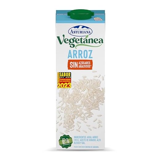 Central Lechera Asturiana Vegetánea Bebida Vegetal de Arroz, Brik 1L