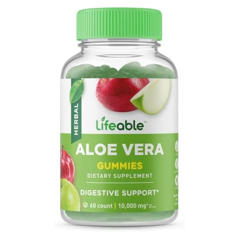 Lifeable Aloe Vera Supplement Gummies for Adults Cover