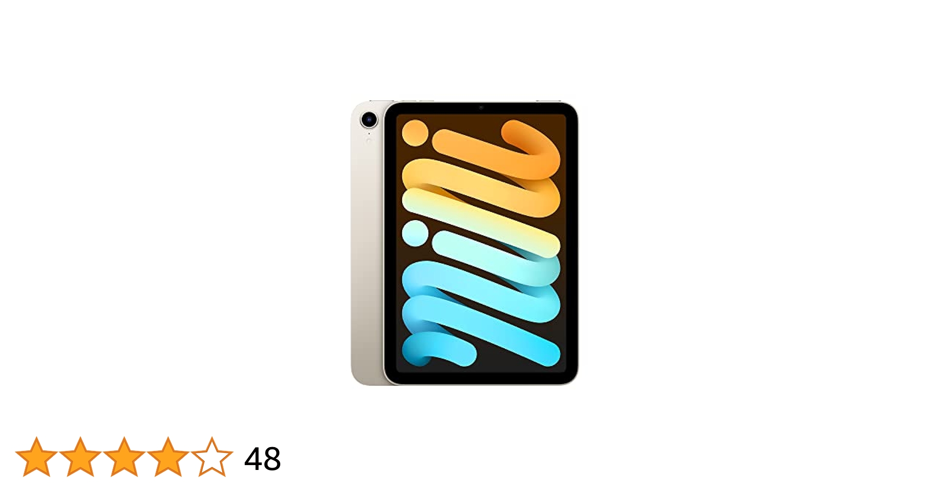 iPad mini6 256GB Wi-Fi スターライト+ケース 色:スターライト】Fintie for iPad Mini 6 ケース 202の通販 by