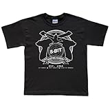RetroGT - Camiseta de Manga Corta - Manga Corta - para niño Negro Negro 10 años