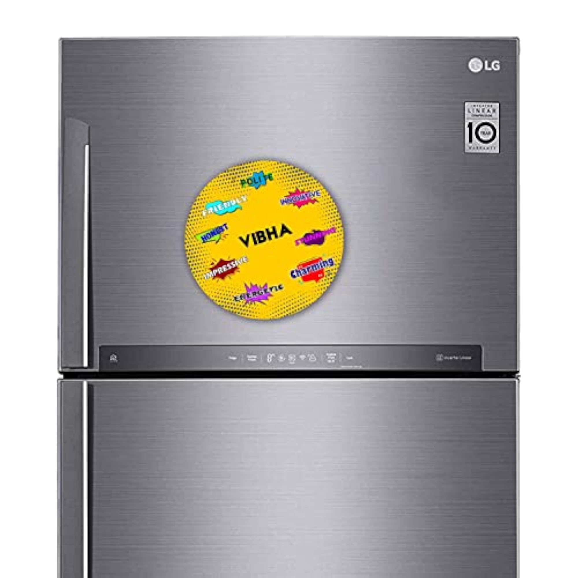 Vibha Customizable Stylish Fridge Sticker Magnet