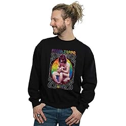 Absolute Cult Frank Zappa Homme Toilet 1972 Sweat-Shirt - Les Beatles, Paul McCartney, John Lennon, RIngo Starr, George Harrison