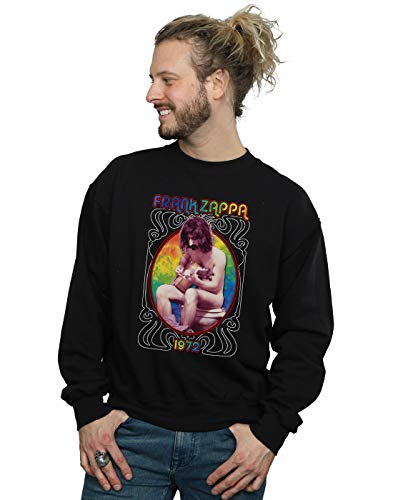 Absolute Cult Frank Zappa Homme Toilet 1972 Sweat-Shirt - Les Beatles, Paul McCartney, John Lennon, RIngo Starr, George Harrison Absolute Cult Frank Zappa Homme Toilet 1972 Sweat-Shirt