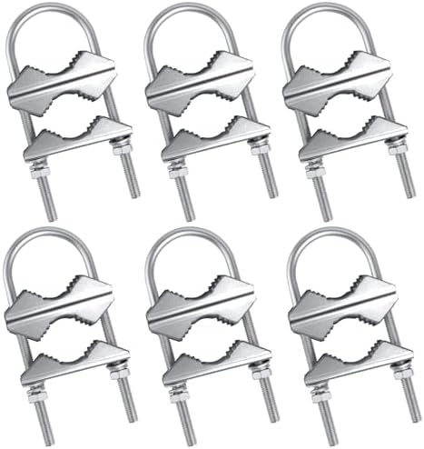 2 Ft L-Shaped Aerial Mounting Pole & Bracket Kit For Loft, Caravan, Or Wall - Silver Alloy Mast