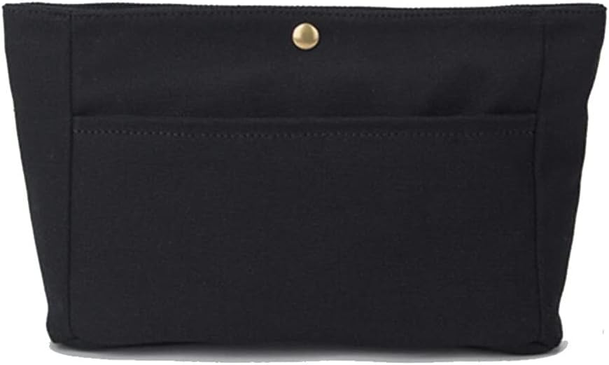 Canvas Purse Organizer Bag Small Cosmetic Sturdy Insert in Bags