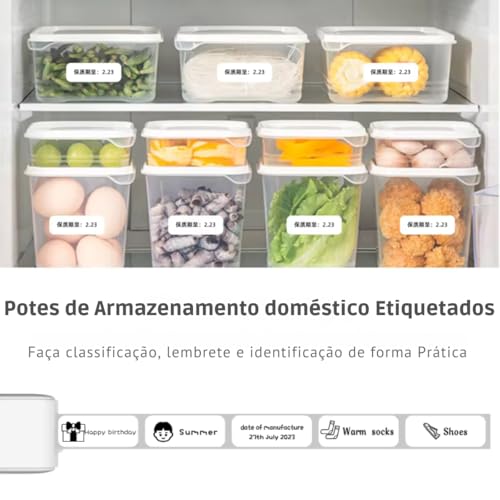 Etiquetadora Mini Impressora Máquina de Etiquetar Térmica Bluetooth Pequena para Casa Cozinha Escola