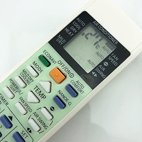 Télécommande de remplacement Panasonic A75C3208 pour réparer une clim bloquée sans code - 6