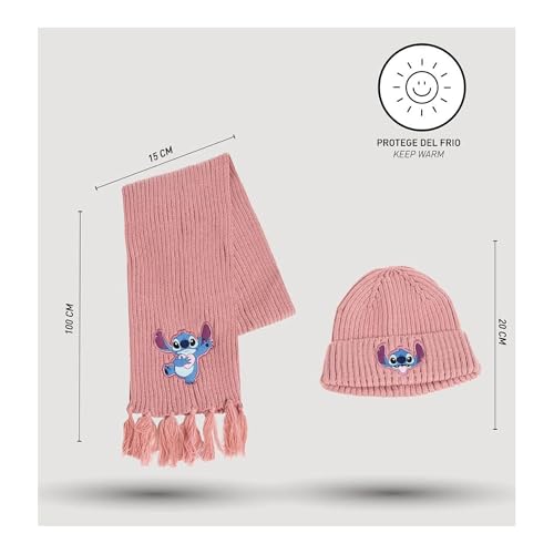 Ensemble Stitch ensemble de 2 pièces écharpe cadeau parfait pour petit garçon fan de Disney
