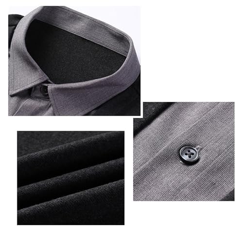 Men's Cardigan Sweater Casual Open Front Long Sleeve Knitted Cardigans Lightweight Slim Fit Cable Knit Sweaters4