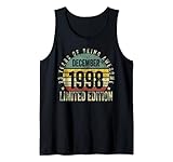 Photo Gallery limited edition awesome since 1998 23rd birthday retro canotta Photo Gallery limited edition awesome since 1998 23rd birthday retro canotta