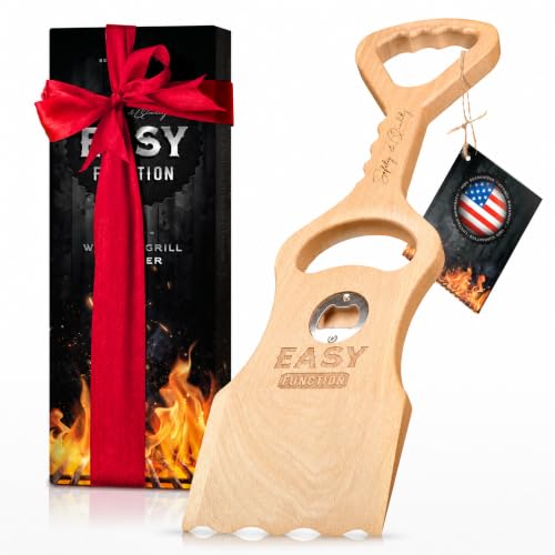 Wood Grill Scraper with EasyShape Technology