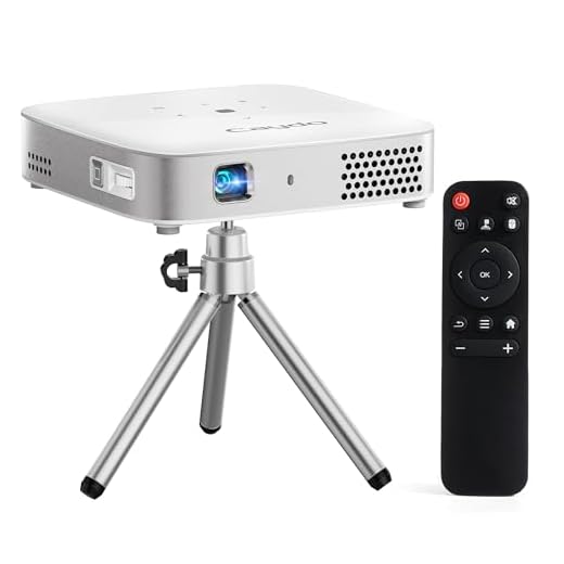 Caydo M1C Art Projector, Rechargeable DLP Drawing Projector with Exclusive Art Drawing App, Portable Tracing Projector for Canvas, Pico Cookie Projector for Decorating, 4K Support, 100’’ Display