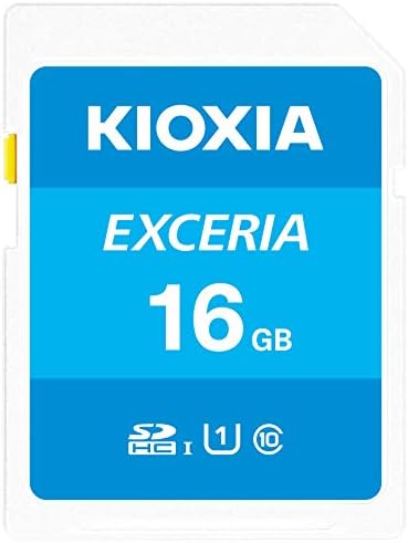 Kioxia 32GB Exceria U1 100MBs Class 10 SD card