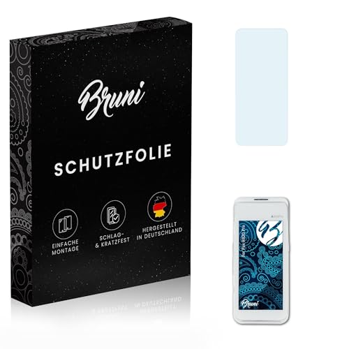 Bruni Screen Protector compatible with Pax A920 Pro Protector Film, crystal clear Protective Film (2X)