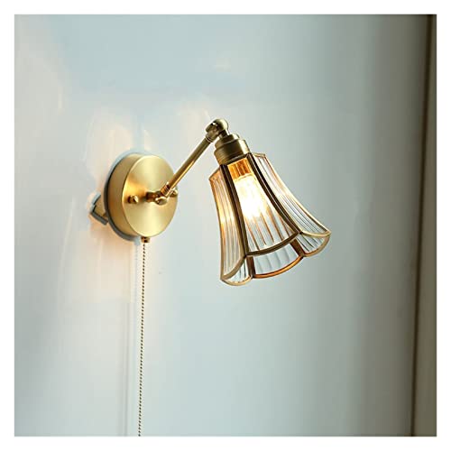 Applique murale cuivre et verre AMAZWI luminaire LED haut de gamme moderne Color I