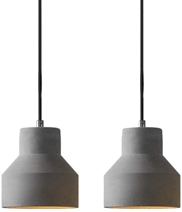 Abat-Jour industriels en béton pour illuminer un loft moderne ou un club branché