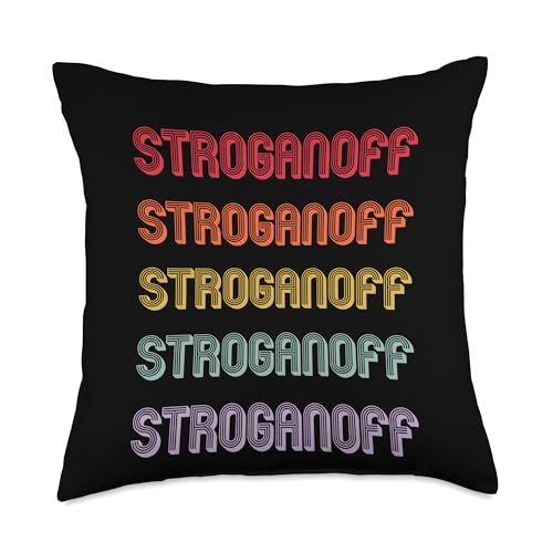 Stroganoff Throw Pillow
