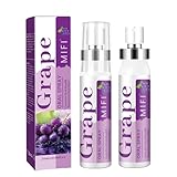 Oral Spray for Bad Breath and Dry Mouth,Mouth Spray Breath Fresheners, Sugar-Free,Fights Bad Breath for Adults, Portable Long Lasting,Dry Mouth Spray (Grape flavor*2Pack)