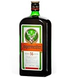 Jägermeister – 1 x 1l Premium Kräuterlikör 35% Vol. aus 56 erlesenen Kräutern – Im Eichenfass gelagert – Das Original aus Wolfenbüttel