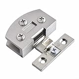 Photo Gallery zilimontt cerniere per porte in vetro in lega di zinco, per armadietti, librerie, vetrine, 6-8 mm di spessore, design impermeabile e a prova di esplosione, in lucido spazzolato o nero (spazzolato) Photo Gallery zilimontt cerniere per porte in vetro in lega di zinco, per armadietti, librerie, vetrine, 6-8 mm di spessore, design impermeabile e a prova di esplosione, in lucido spazzolato o nero (spazzolato)