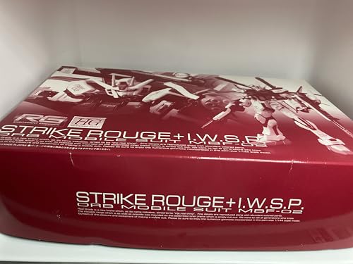 Gundam Seed MSV RG 1/144 Strike Rouge HG 1/144 I.W.S.P miniatura 2
