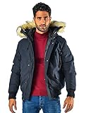  paragoose Aria Doudoune Parka manteau Hiver Courte homme Navy XXL