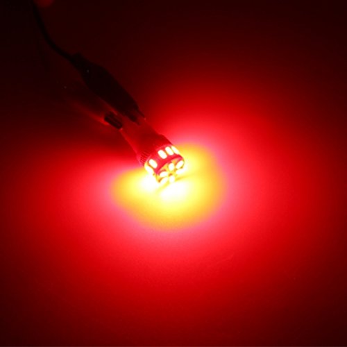 Alla Lighting 2Pcs Super Bright 921 922 Pure Red Led Bulbs Center High Mount Stop (3Rd Brake Light) Light Replacement Compatible With 2001~2010 Explorer Sport Trac #TOP2