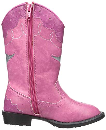 Smoky Mountain Kids Austin Lights Boots 2.5 Pink3
